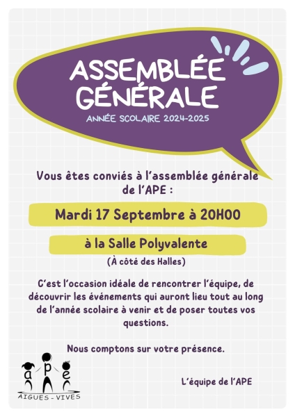 Assemblée générale 2024