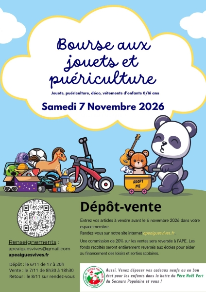 Bourse aux jouets 2026