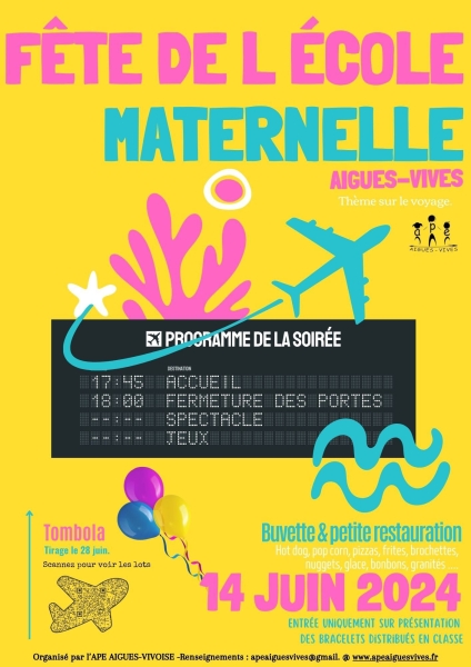 Kermesse école maternelle 2024